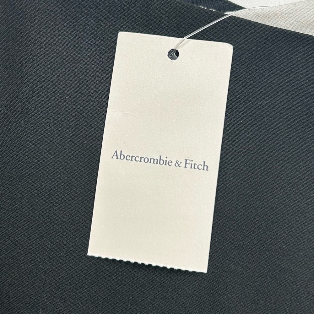 Abercrombie & Fitch NWT Contrast Sweetheart Corset Mini Dress Size Large Black - Picture 6 of 13